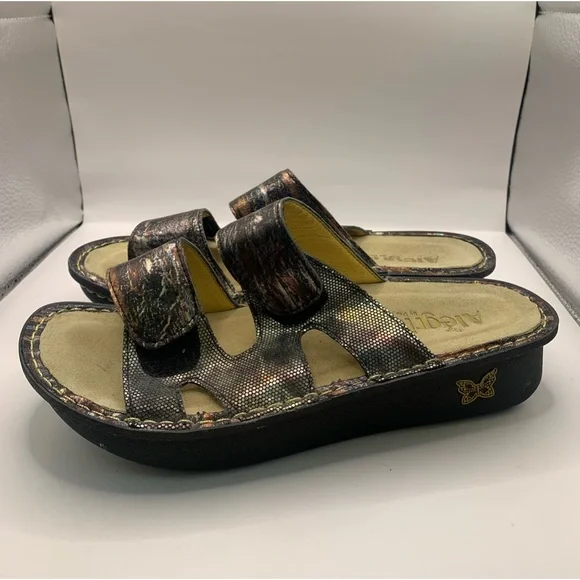 Alegria Camille Earthen size 39 sandals slip on 8.5US - Picture 3 of 11